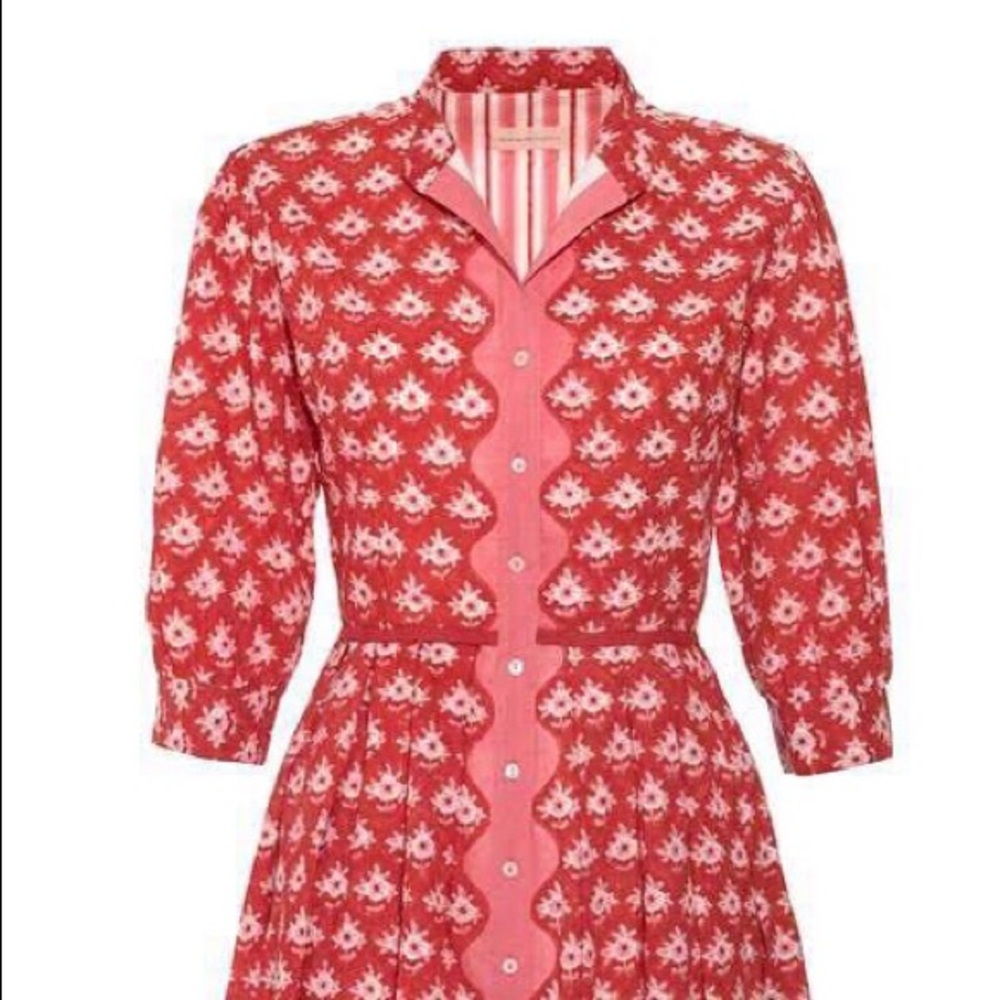 Red Printed Dress